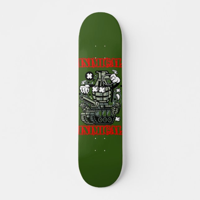 Skateboard Réservoir à grenade inimitable (Devant)