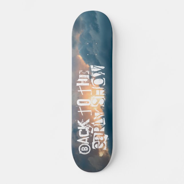 Skateboard retour au premier spectacle (Recto)