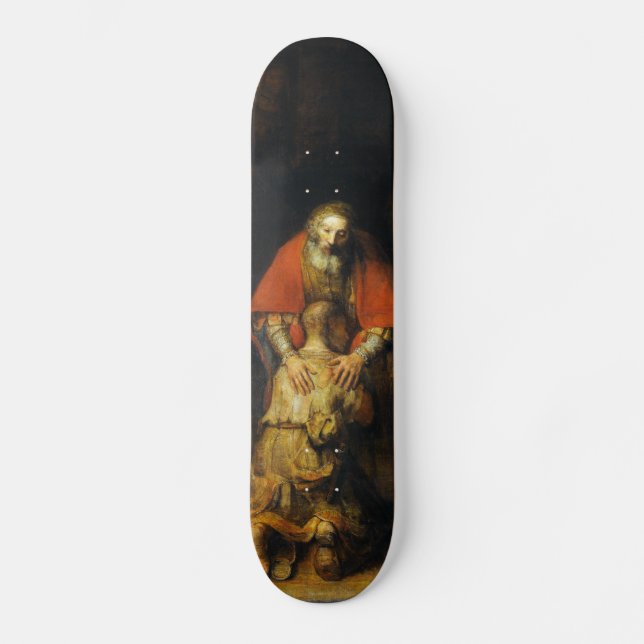 Skateboard Retour du fils prodigue par Rembrandt (Recto)