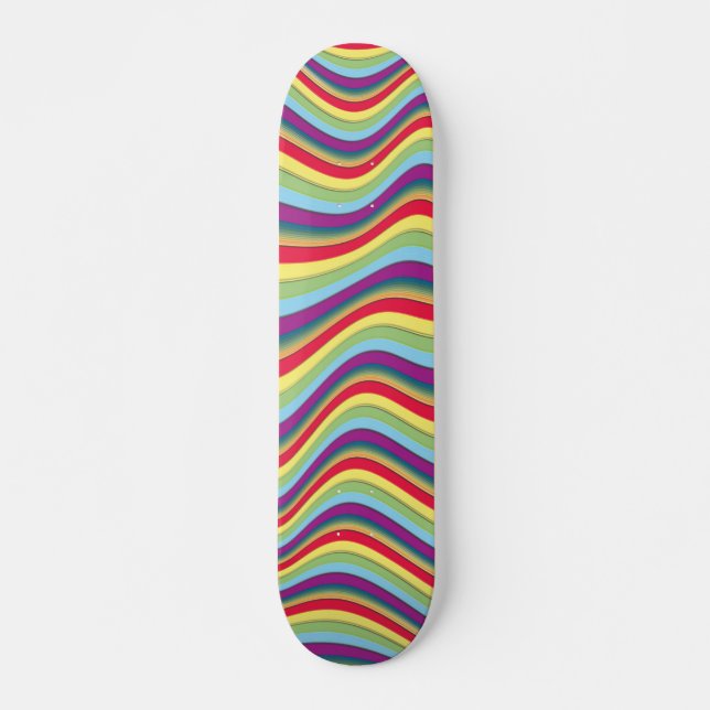 Skateboard Retro : (Devant)