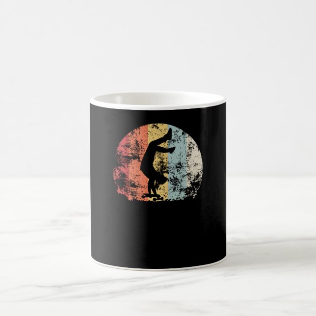 Skateboard Retro Kaffeetasse (Mittel)