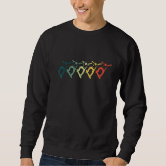 Skateboard Retro Skateboard Skateboard 1 Sweatshirt