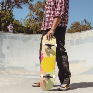 Skateboard Retro Sunrise Glam #1 #wall #art