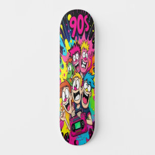Skateboard Retro Toon Chaos Edition 1