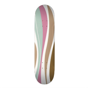 Skateboard Rétros rayures