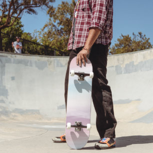 Skateboard Rêve de ciel pastel 2
