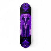 Rêves arc-en-ciel violet 3D, Alien