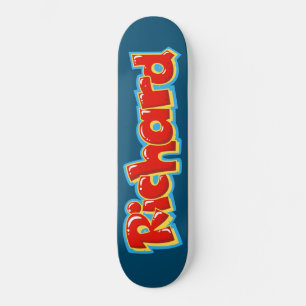Skateboard Richard graffiti