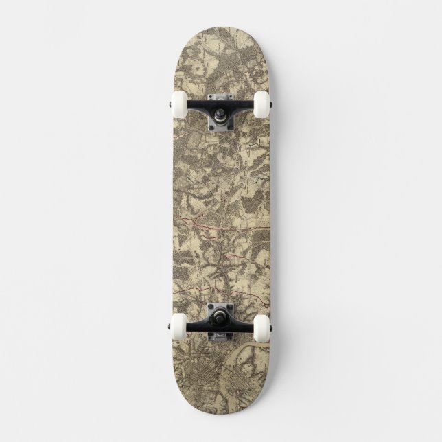 Skateboard Richmond, la Virginie (Recto)