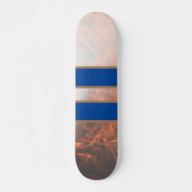 Skateboard Ride avec style : Meilleure planche à roulettes pe (Devant)