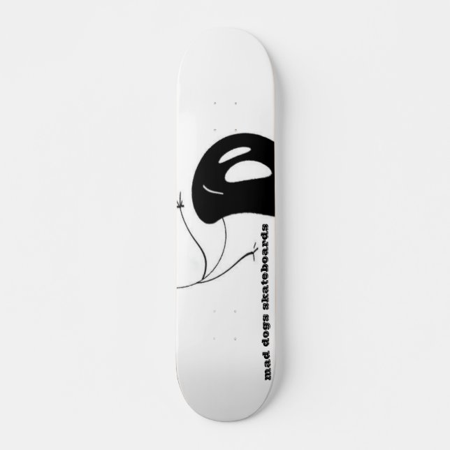 Skateboard rj PATINANT, planches à roulettes folles de chiens (Devant)