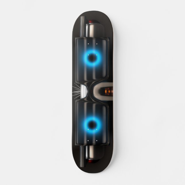 Skateboard Robot avec des verres (Recto)
