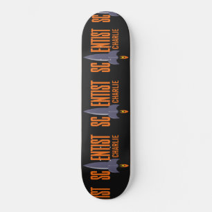 Skateboard Rocket Scientifique, nom personnalisé skateboards