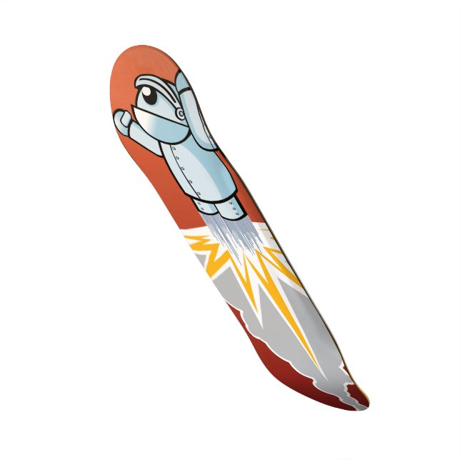 SKATEBOARD ROCKETBOT ! (Devant)