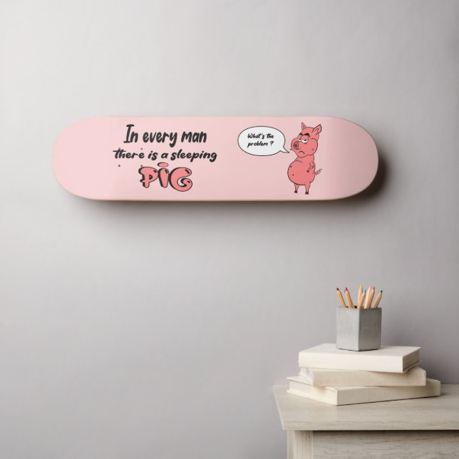 Skateboard Ronchon (Wandkunst (Horz))