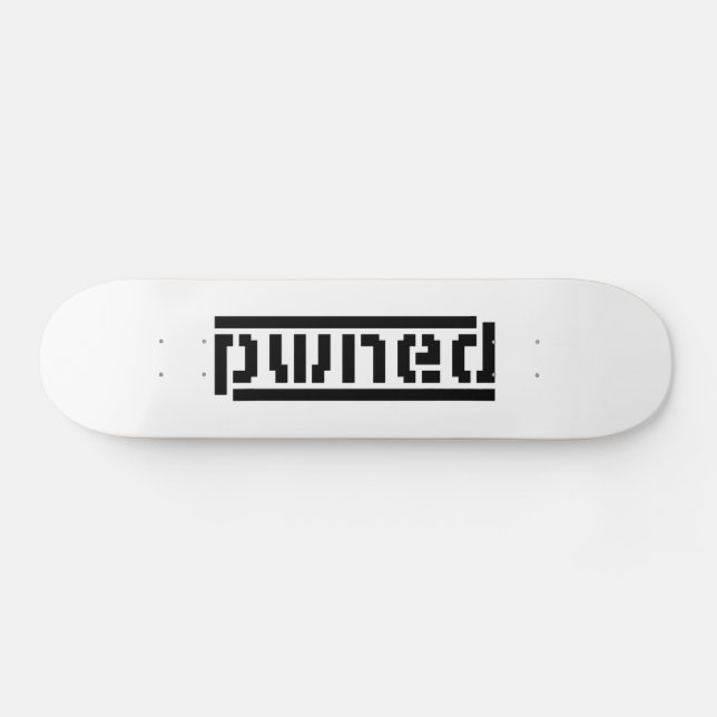 Skateboard rond (Horz)