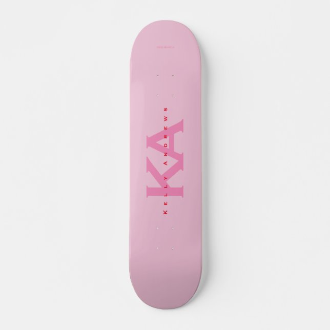 Skateboard Rosa (Vorne)
