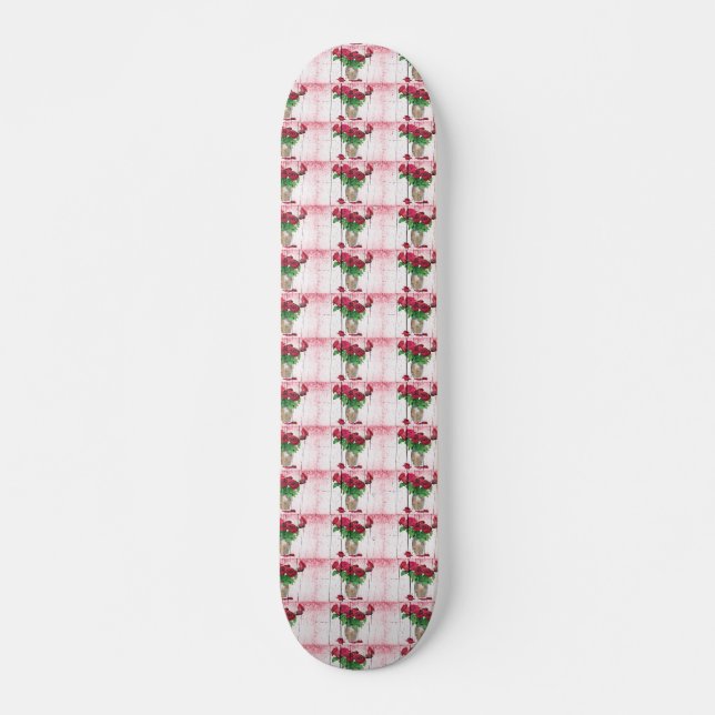 Skateboard rose (Devant)