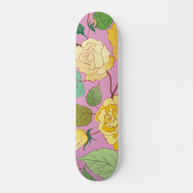 SKATEBOARD ROSE 6 (Devant)