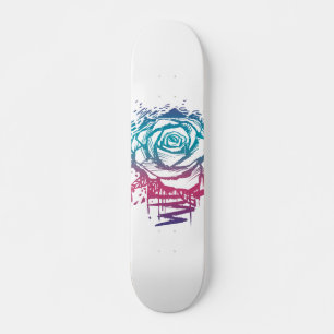 Skateboard Rose couleur de bonbons