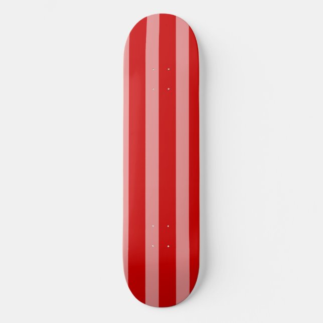 Skateboard Rose Rouge  (Recto)