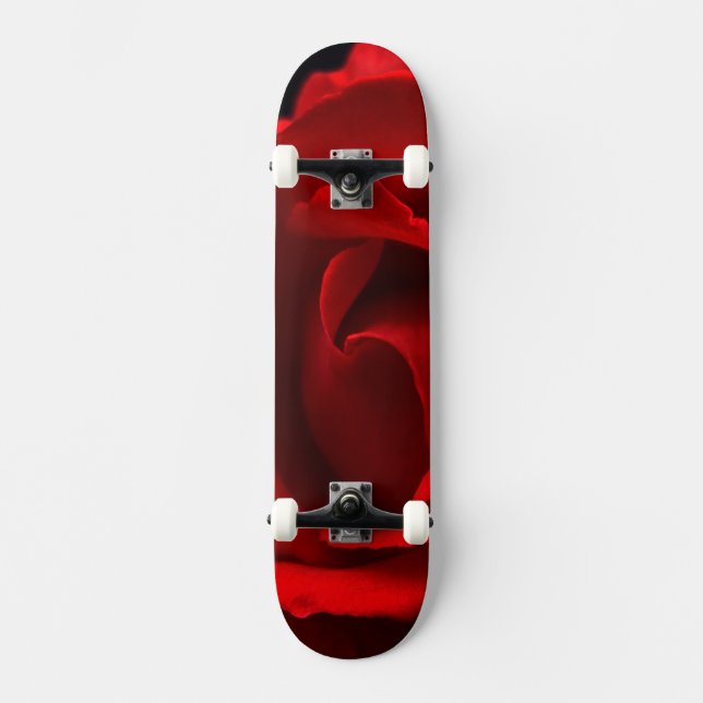 Skateboard Rose rouge sdcnm (Recto)