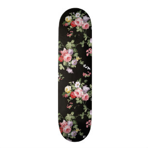 Skateboard Roses à la mode rouge-rose Girly élégants vinta