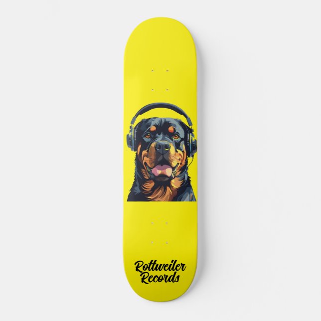 Skateboard Rottweiler Records Skate 1 (Recto)