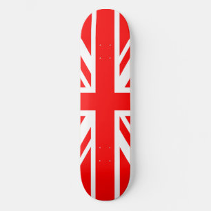 Skateboard Rouge Union Jack