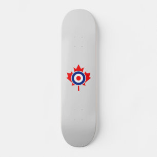 Skateboard Rounde canadienne de la feuille d'érable Mod CANAD