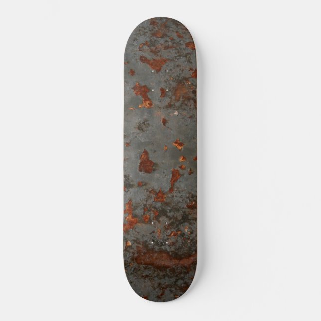 Skateboard - Rousty Metal Design (Recto)