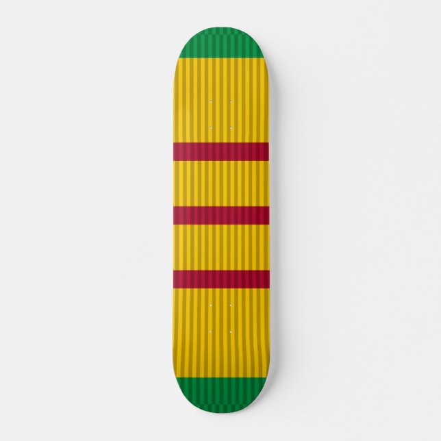 Skateboard Ruban de la Médaille du service du Vietnam (Devant)