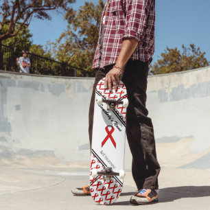 Skateboard Ruban Red Standard par Kenneth Yoncich