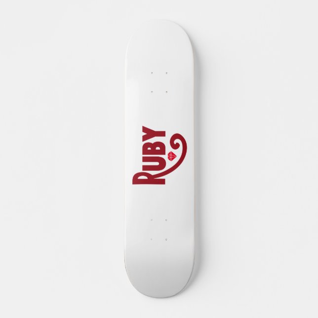 Skateboard Ruby (Devant)