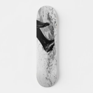 Skateboard running
