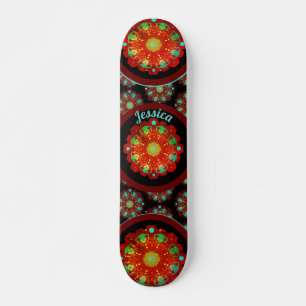 Skateboard Rythmes primaires Mandala Motif