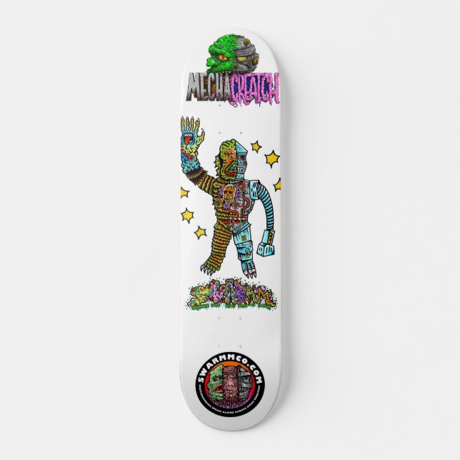 Skateboard S.W.A.R.M.M / Mechacreatch Skateboard, pont de 7¾  (Devant)