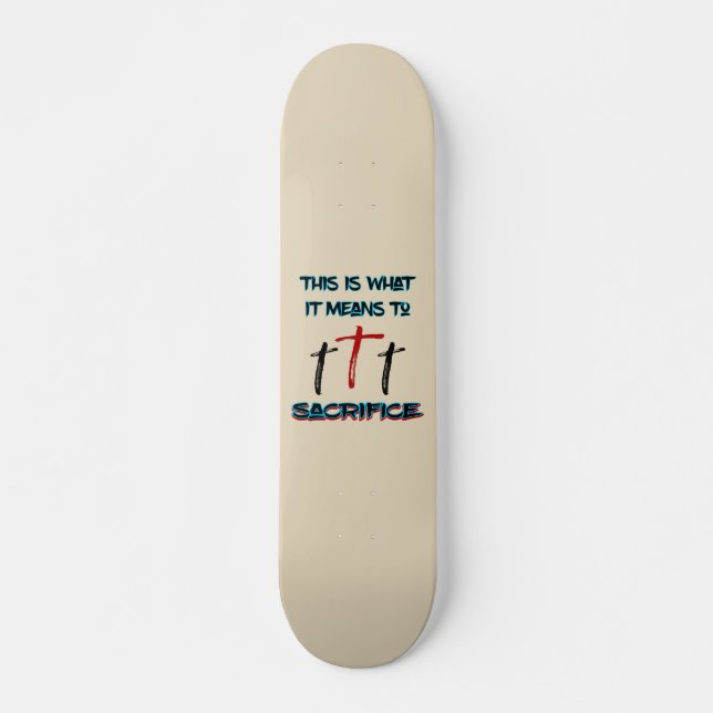 Skateboard Sacrifice (Devant)