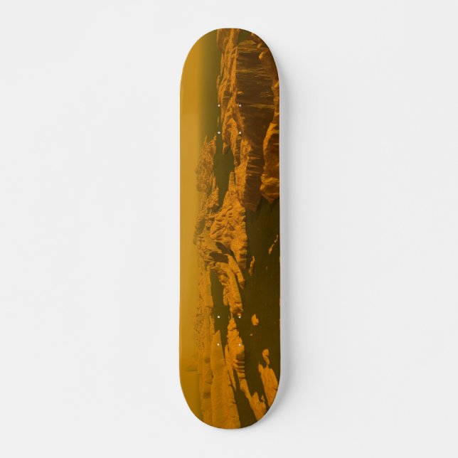 Skateboard Salutations de Titan - Retro (Devant)