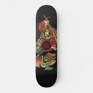 Skateboard Samouraï personnalisé