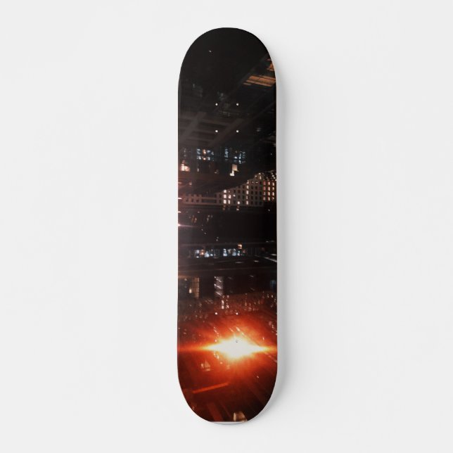 Skateboard San Francisco du centre la nuit (Devant)