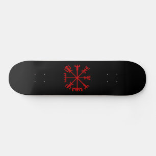 Skateboard Sang Rouge Vegvísir (Viking Compass)