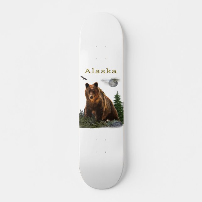 Skateboard sasquatch (Devant)