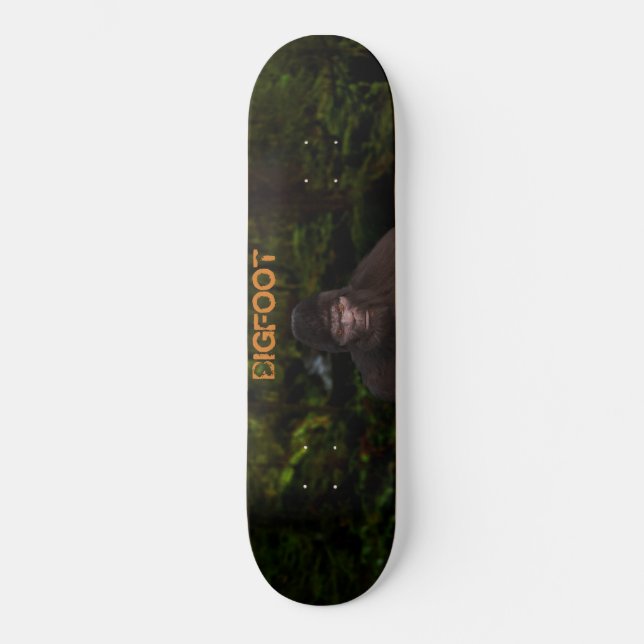SKATEBOARD SASQUATCH DE GRANDE PIÈCE DANS LES BOIS (Recto)