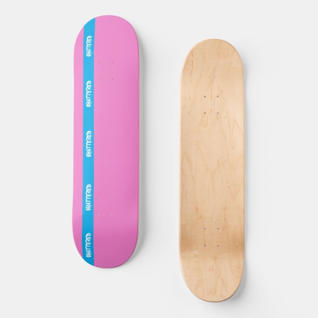 Skateboard Sattered tape (Recto)
