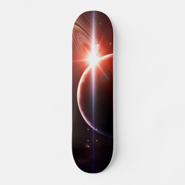 Skateboard "Saturn brillant " (Recto)