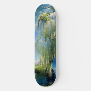 Skateboard Saule au ciel