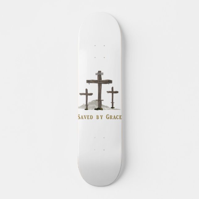 Skateboard sauvegardé par grâce (Devant)