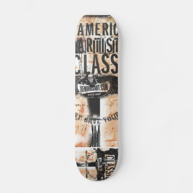 Skateboard Sauvez votre plate-forme d'âme (Recto)