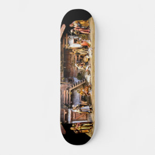 Skateboard Scène de la Nativité de Noël